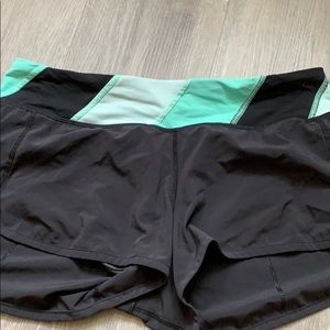 Lululemon speed shorts